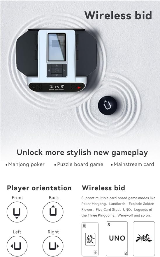 AI Card Shuffler + Distributer (Automatic) - TipsyTap