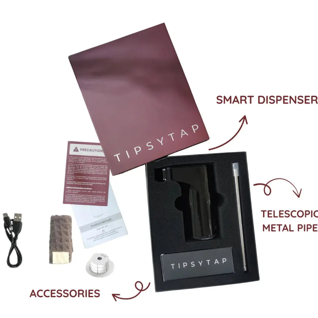 TipsyTap™ Smart Whiskey Dispenser - box
