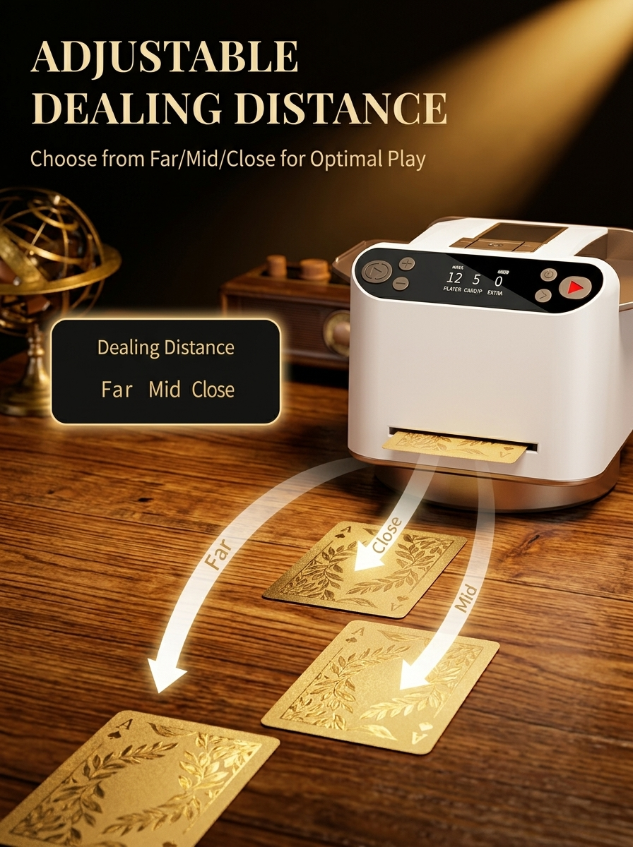 2-in-1 Card Shuffler & Dealer
